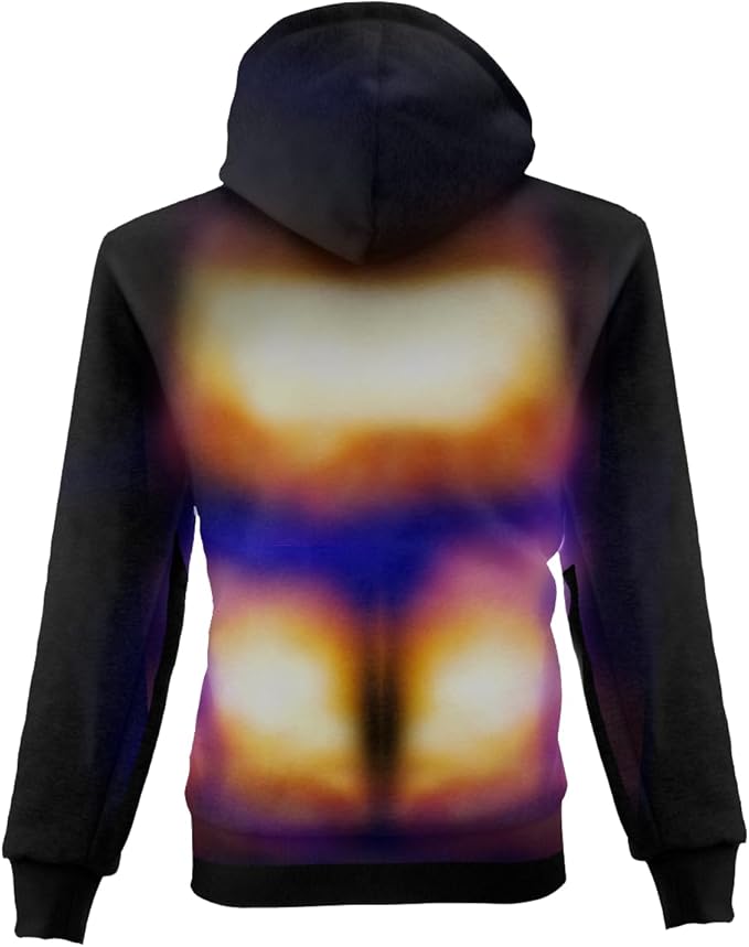 BERTSCHAT Damen Thermo-Hoodie mit 5 Heizzonen, Power Bank und 3 Heizstufen | Beheizte Kapuzenjacke – Die Linie