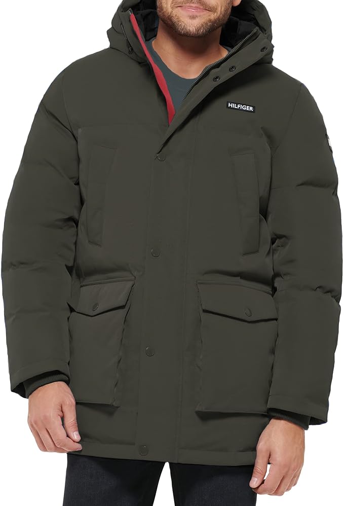 Tommy Hilfiger Men's Arctic Cloth Heavyweight Performance Parka