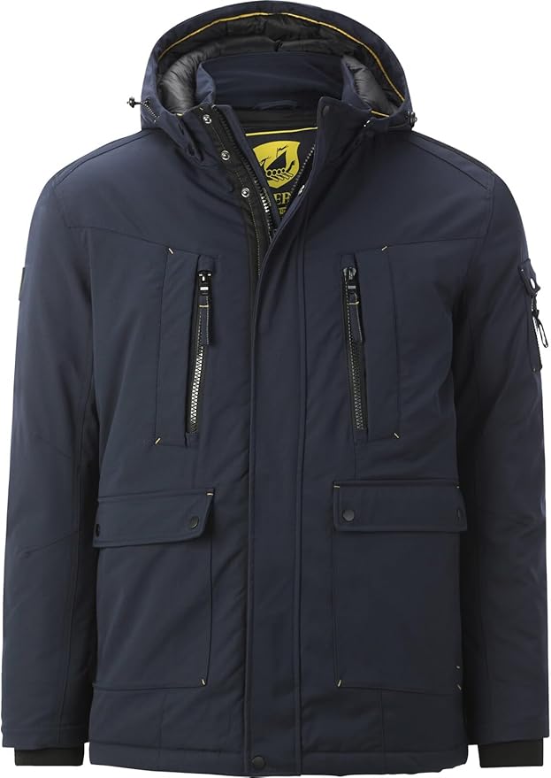 Tommy Hilfiger Men's Arctic Cloth Quilted Snorkel Bomber Jacket