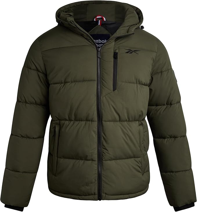 Reebok Men's M Stretch Puffer Jacket Modern