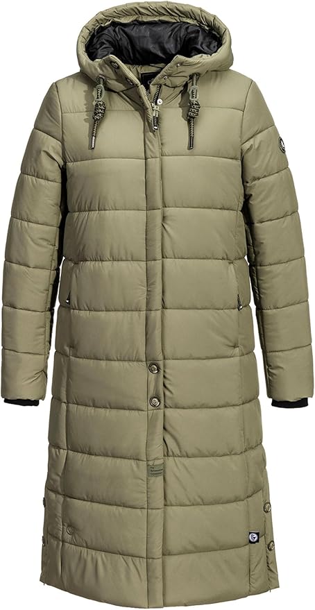 SCHIETWETTER Damen Parka Olla – Gefütterter Wintermantel in Daunen-Optik | Outdoor-Jacke & Steppmantel – Die Linie