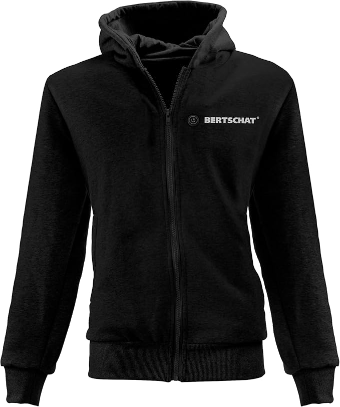 BERTSCHAT Damen Thermo-Hoodie mit 5 Heizzonen, Power Bank und 3 Heizstufen | Beheizte Kapuzenjacke – Die Linie
