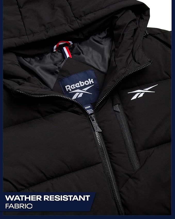 Reebok Men's M Stretch Puffer Jacket Modern