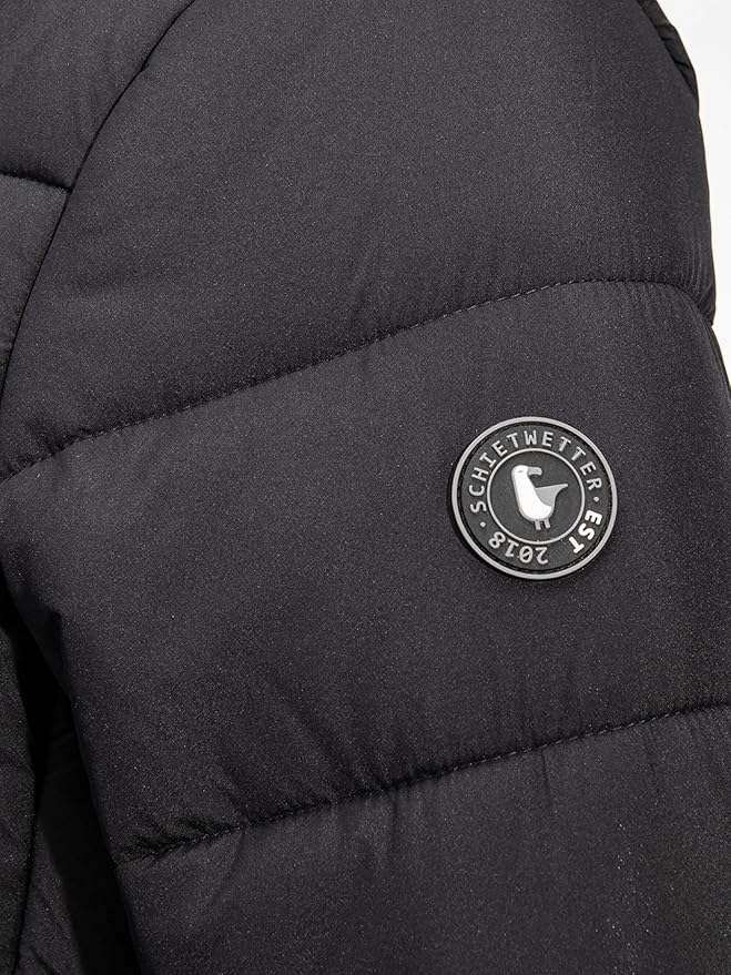 SCHIETWETTER Damen Parka Olla – Gefütterter Wintermantel in Daunen-Optik | Outdoor-Jacke & Steppmantel – Die Linie